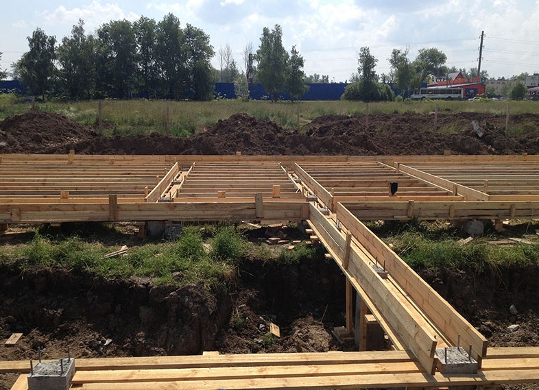 Опалубка для ростверка