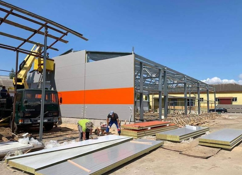 Строительство быстровозводимых цехов